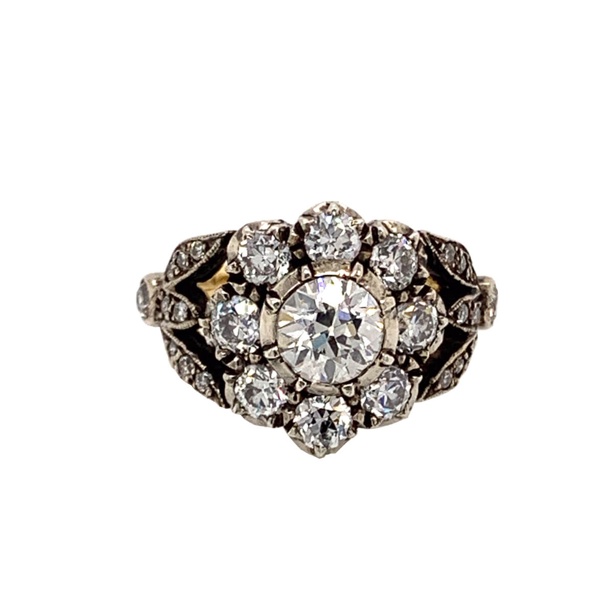 85 Carat Georgian Diamond Engagement Ring | Sieraden, Ring